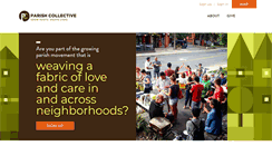 Desktop Screenshot of parishcollective.org